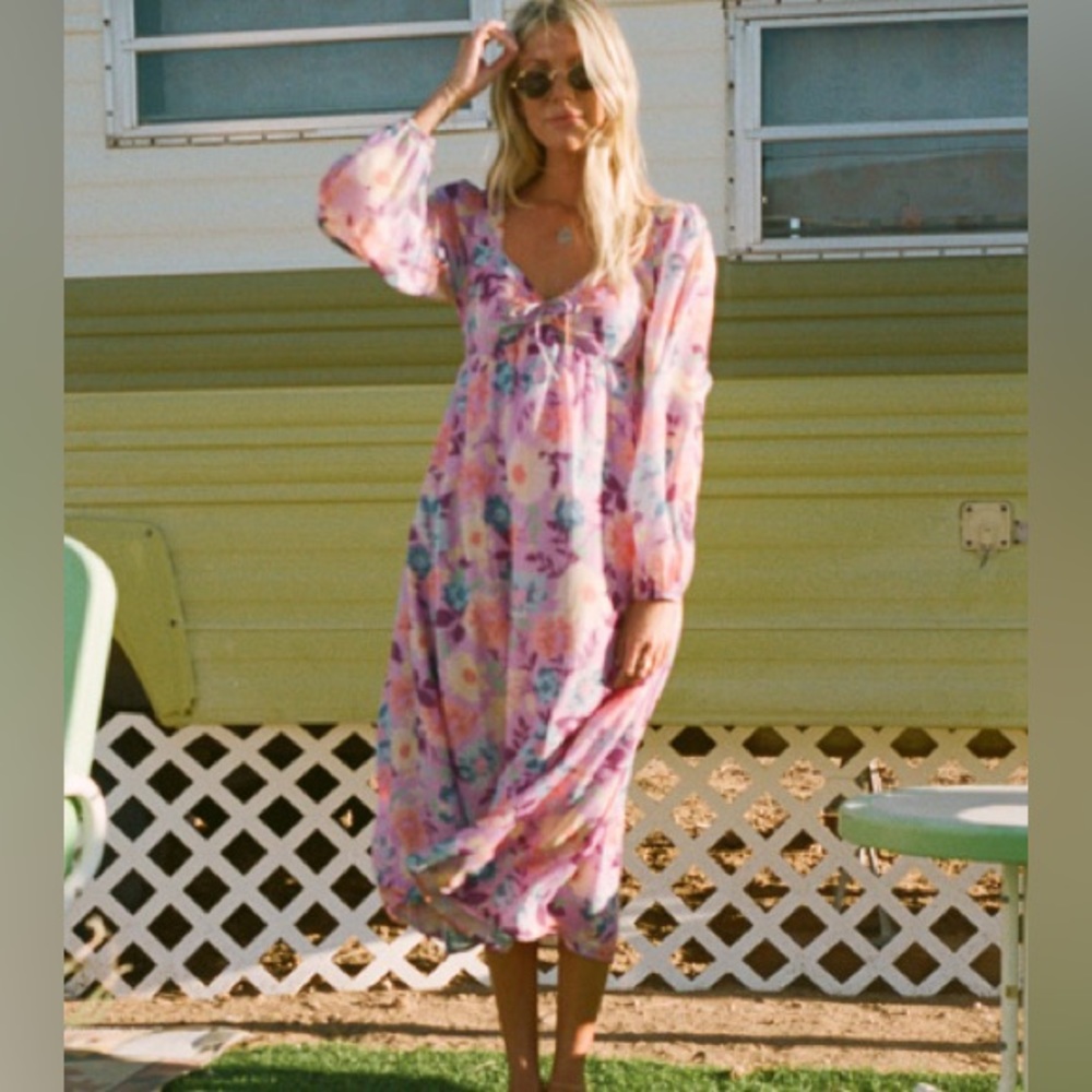 BILLABONG x SALTY BLONDE MIDI DRESS